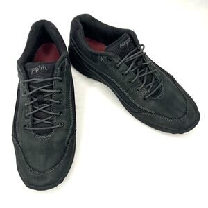 Easy Spirit Women's 11 Smoother Black Athletic Shoes Lace-Up Shoes Sneakers